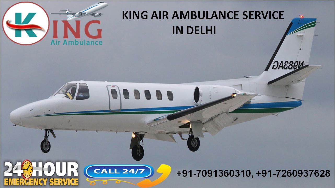 King air ambulance from delhi