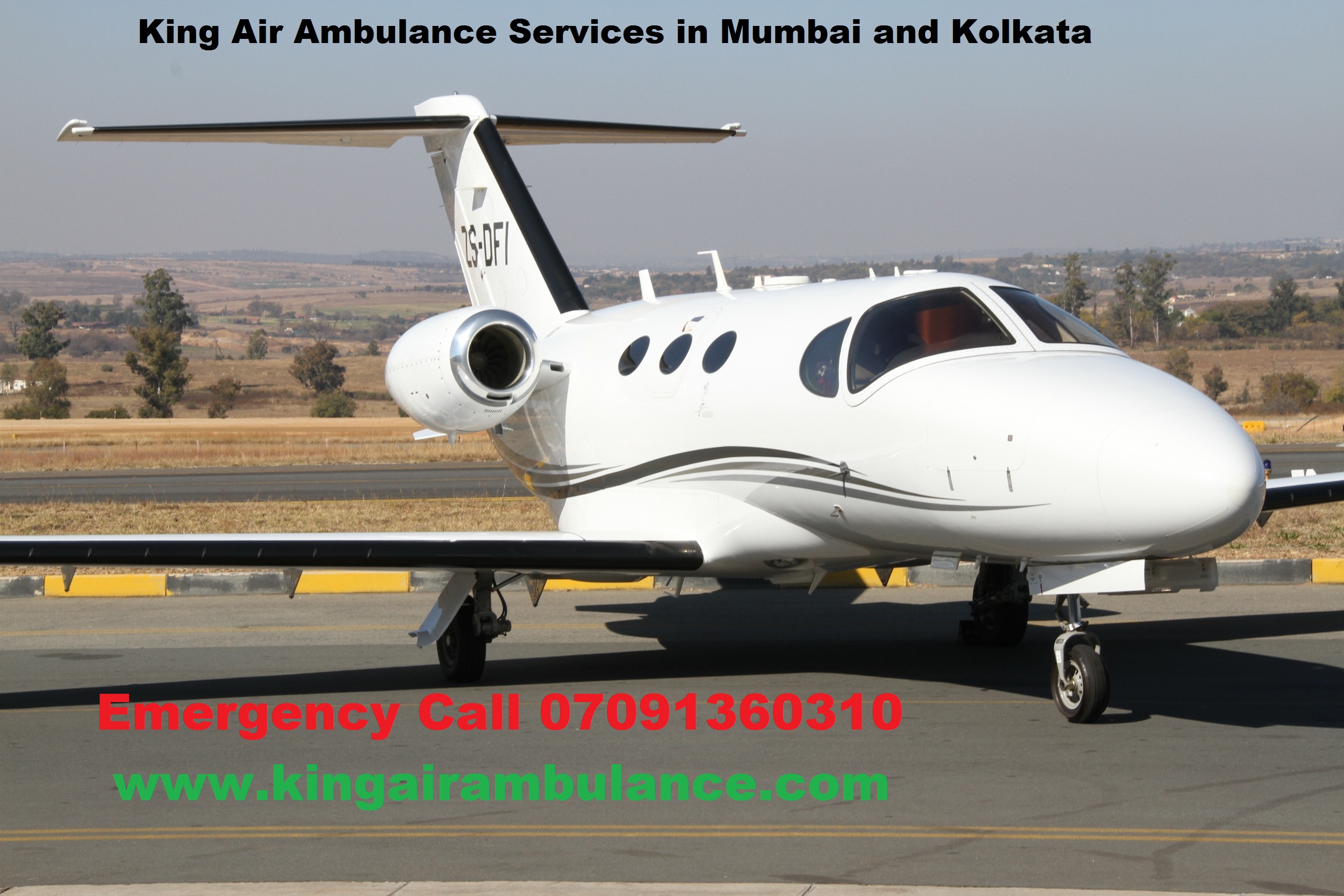 King Air Ambulance Services in Mumbai and Kolkata